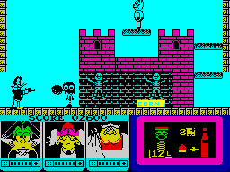 Count Duckula 2 screenshot 3 for ZX Spectrum